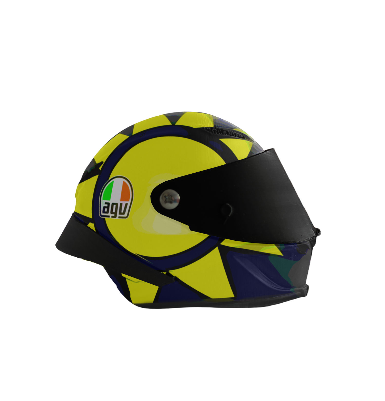 Casco AGV soleluna  14cm x9cm
