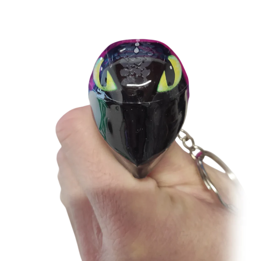 Casco replica dragón 3D HJC RPHA 11 TOOTHLESS