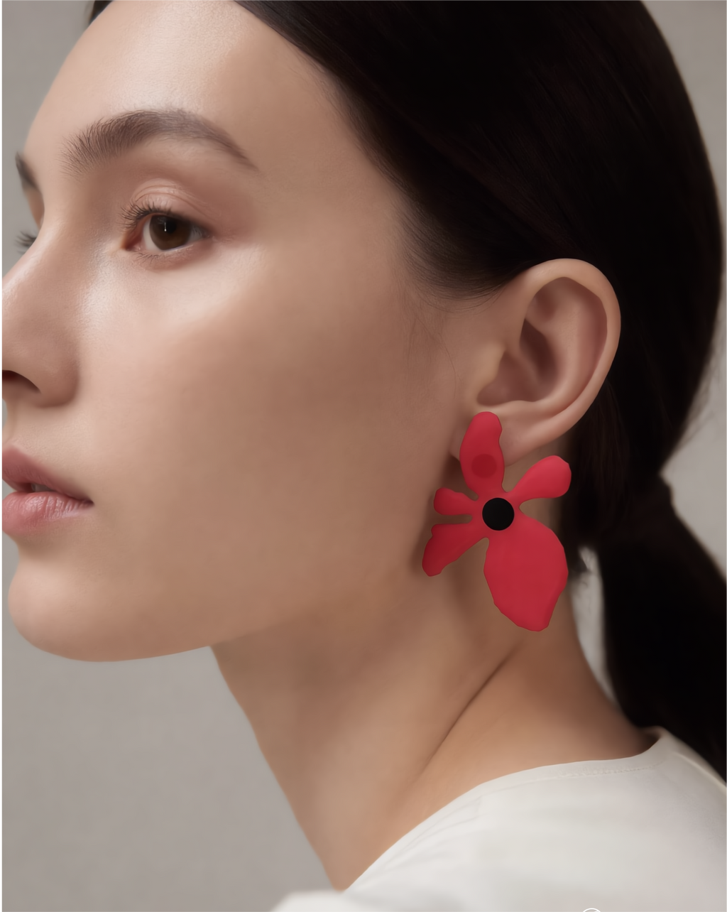 Pendientes Pink flower