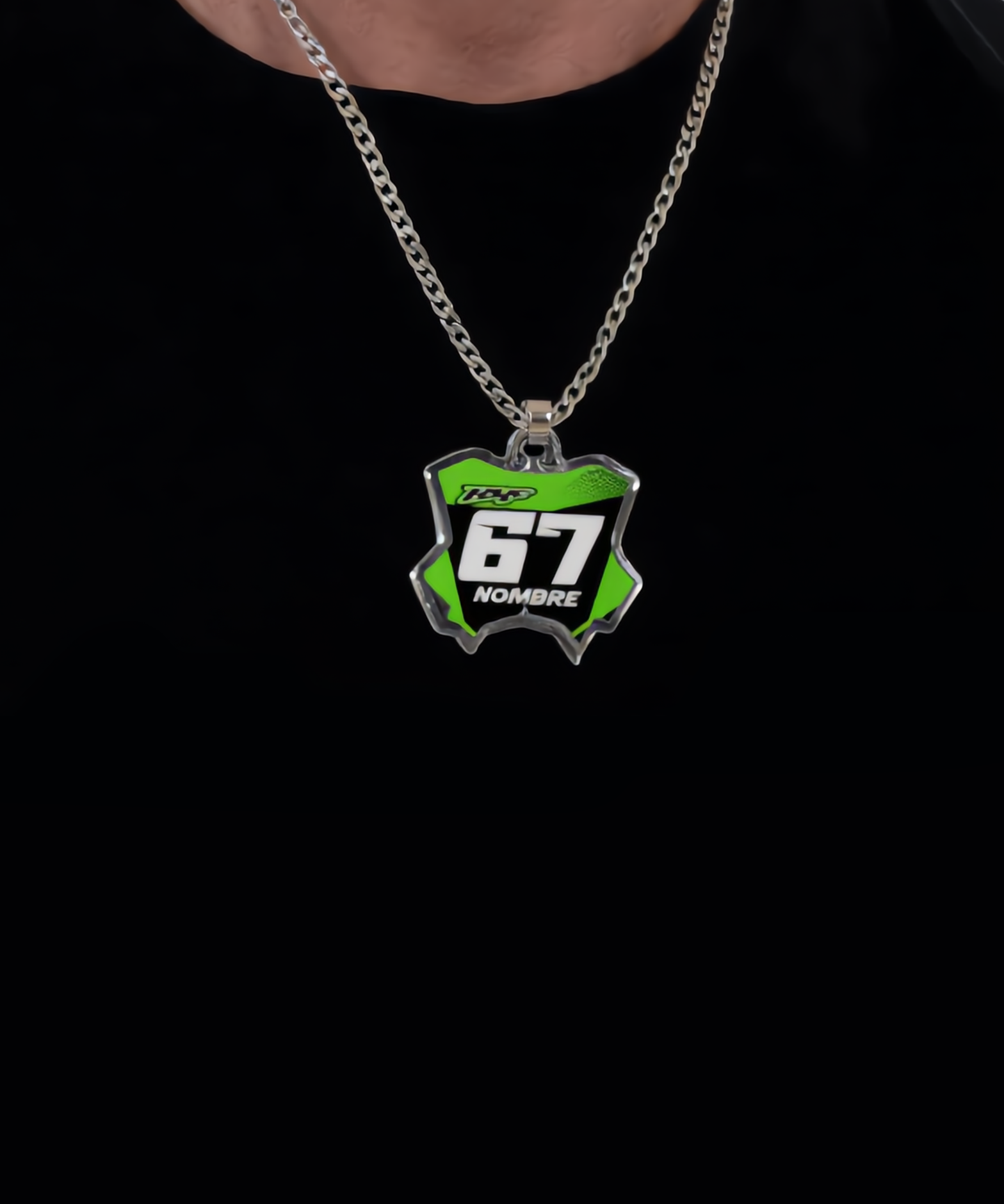 Colgante  de motocross Kawasaki