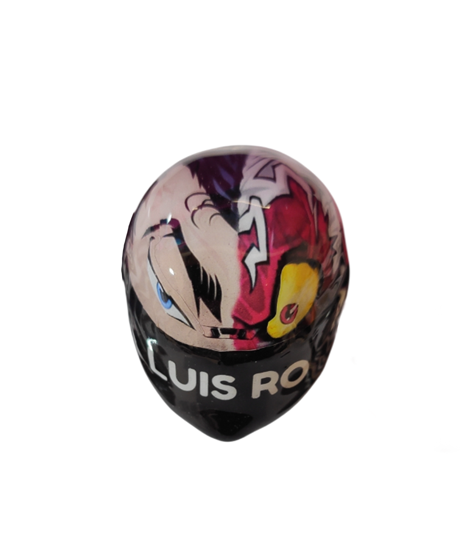 Llavero Mini casco Two face