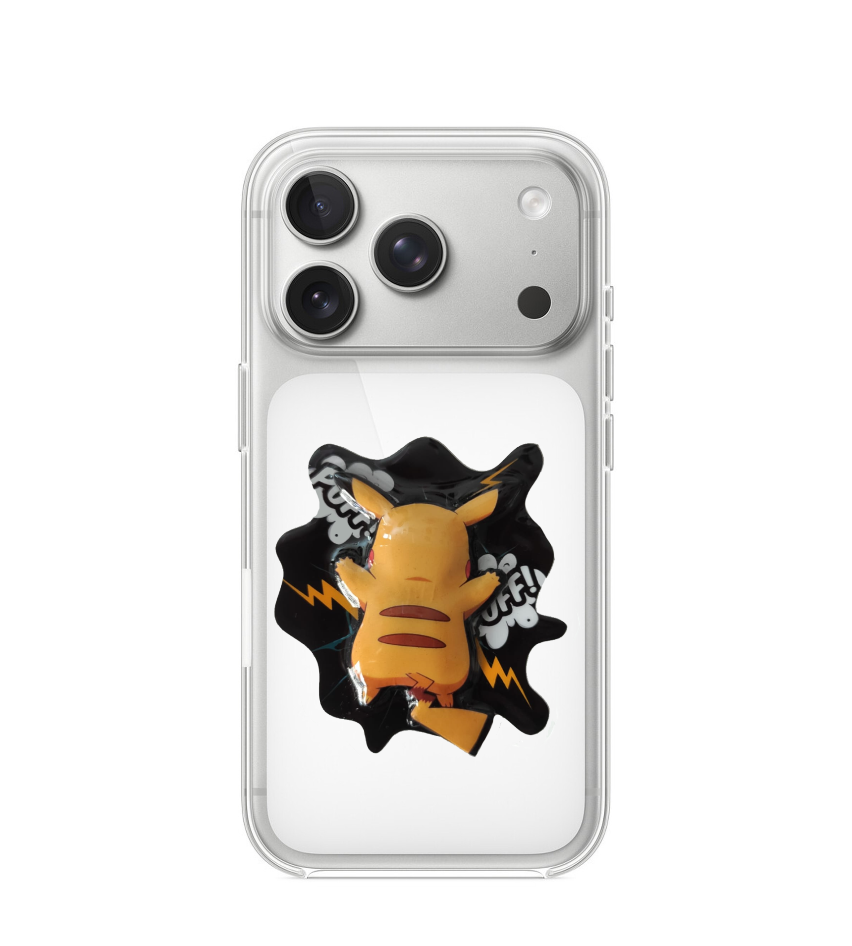 Adhesivos para móvil  Splash  Pikachu