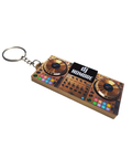 Llavero Dj  3D DDJ gold Personalizable